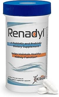Renadyl (Formerly Named Kibow Biotics) For Kidney Health (60 Caps = One Month Supply) Brand: Kibow Biotech