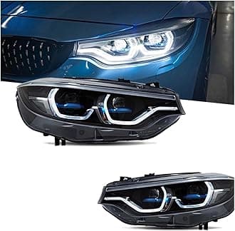 Headlight Compatible For BMW F32 F36 LED Headlights 2013-2020 F80 F82 Head Lamp M4 Car Styling DRL Signal Projector Lens Auto Accessories(White,2016-2019)