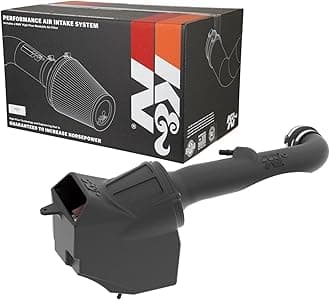 K&N Cold Air Intake Kit: High Performance, Guaranteed to Increase Horsepower: 57-1576