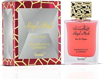 Surrati Royal Musk Pomegranate Raspberry Eau de Parfum for Women 100ML | Long Lasting Arabian Perfume Spray with Pineapple & Fruity Notes