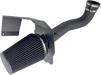 Cold Air Intake Kit W/ Filter High Performance for 2014-2020 Chevy/GMC/Cadillac (Silverado 1500, Suburban, Tahoe, Sierra 1500, Yukon, Yukon Denali, Escalade) V8 5.3L 6.2L (Black & Black)