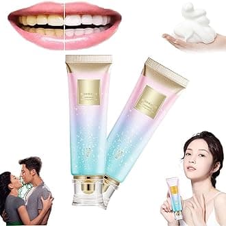 Dazzling White Toothpaste Fresh Breath Niacinamide Bad H Breat Remove,Toothpaste Remove Stain and Whitening,Intensive Enamel Repair Toothpaste (2 Pcs)