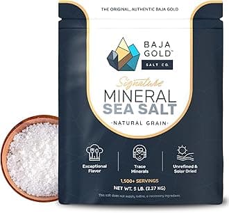 BAJA GOLD Mineral Sea Salt Natural 1 LB