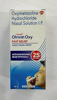 Otrivin Adult's Nasal Spray - Clears Blocked Noses, Pack of 3