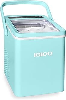 Igloo Automatic Self-Cleaning Portable Electric Countertop Ice Maker Machine ...