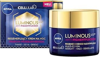 NIVEACellular Luminous630 Anti-Pigment Spots Night Cream (50 ml), Regenerating Face Cream for All Skin Types, with Hyaluronic Acid & Fresh Scent
