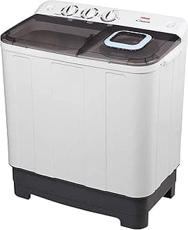 Nikai 8Kg Semi-Automatic Top Load Twin Tub Washing Machine with Quick Wash & Auto Balance Control, Silent Operation, Powerful Pulsator, Rust-Proof Body - NWM800SPN10
