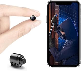 Smallest Wireless WiFi Camera,HD1080P Mini Spy Camera Detector,Portable Baby Monitor Camera,Nanny Cam,Pet Camera with Night Vision,Motion Detection,Cloud Storage for Security with iOS Android APP