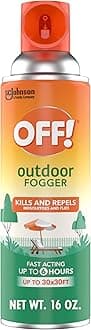 Outdoor Insect and Mosquito Repellent Fogger Backyard Pretreat Kills and Repels Insects up to 900 Square Feet 16 Ounce (Pack of 1)