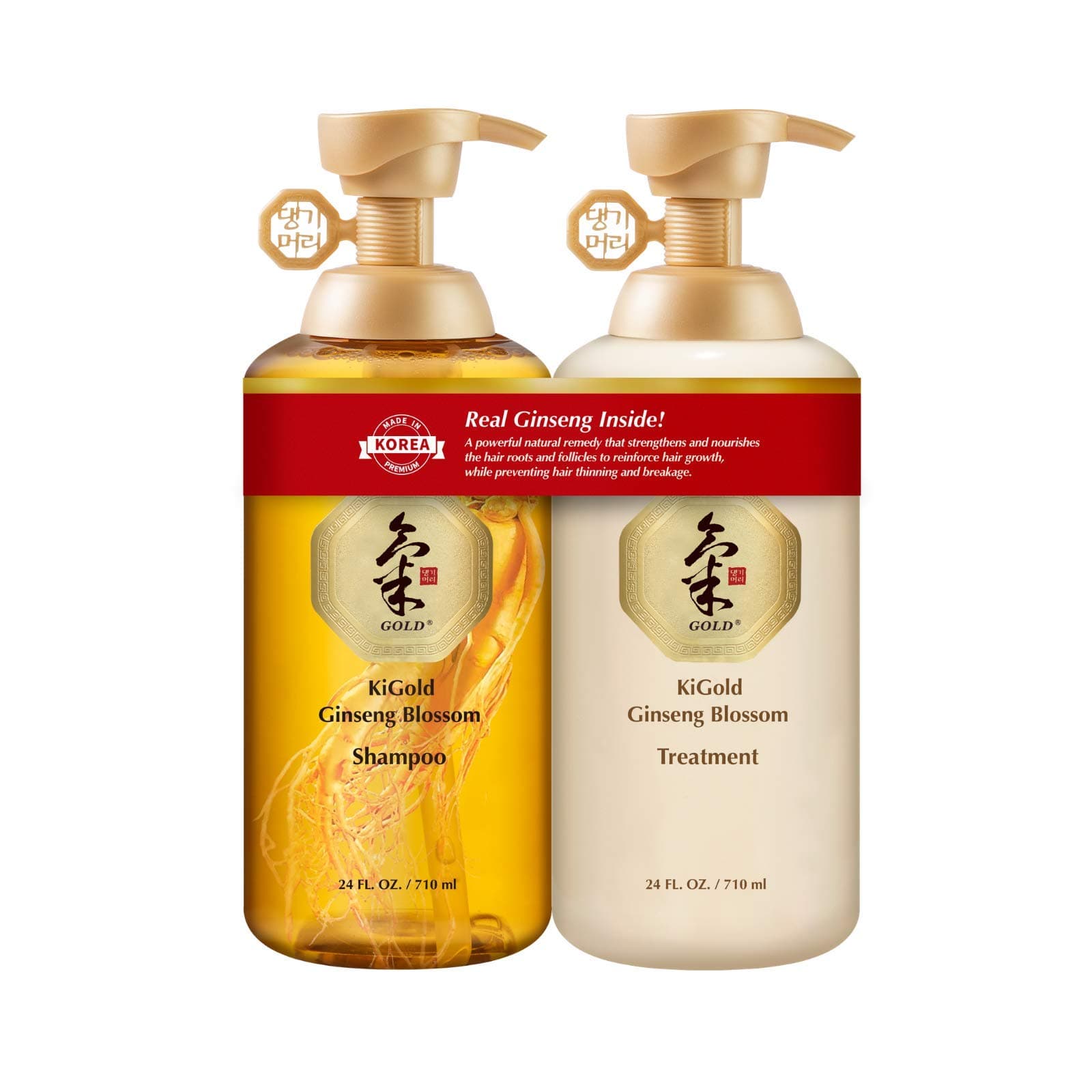 Ki Gold Ginseng Blossom Shampoo