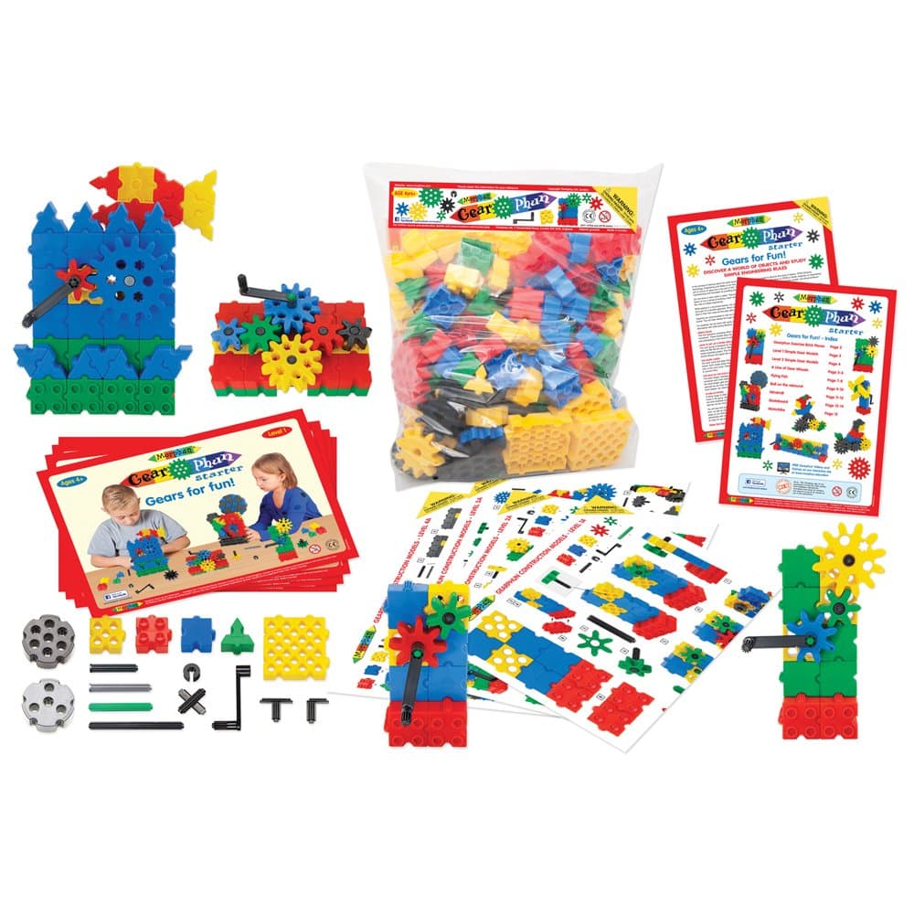 Morphun Gearphun Starter Building Bricks Set (Bag)