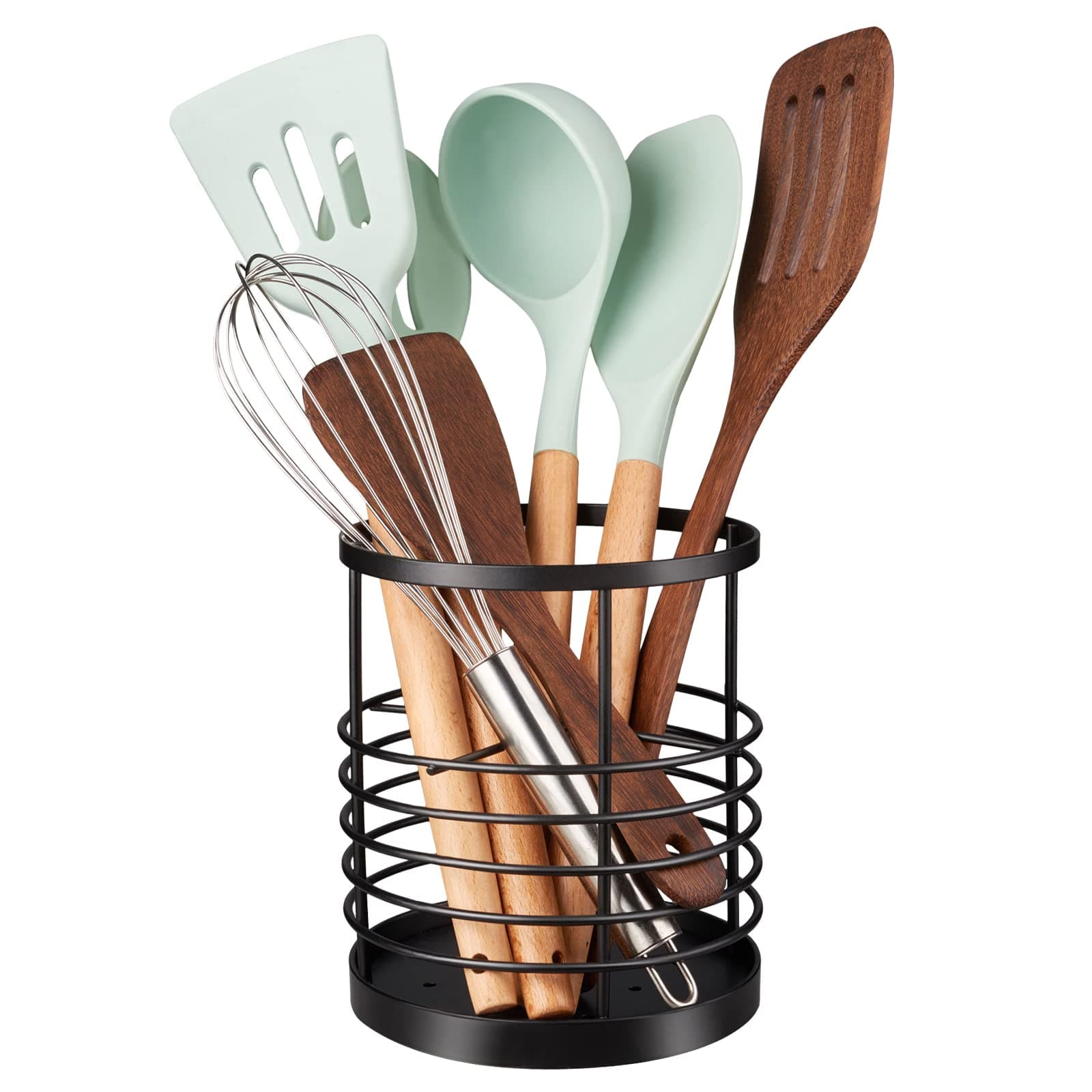 Wire Utensil Holder Round