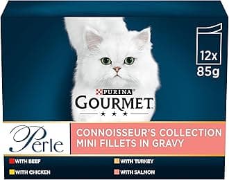 Perle Connoisseurs Cat Food Mixed 12 x 85g