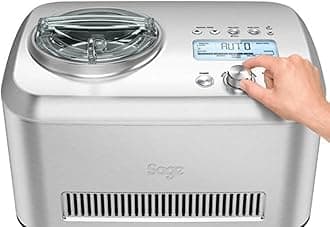 The Smart Scoop, Ice Cream maker for Gelato, Sorbet, Frozen Yoghurt with 4 pre-programmed settings - UAE Version, 2 Year Manufacturer Warranty