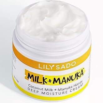 Coconut Milk and Manuka Honey Natural Face Moisturizer - Non Greasy Daily Facial Cream with Aloe + Cocoa Butter for All Skin Types - Combats Wrinkles, Fine Lines, Blemishes & Eczema - Boosts Collagen