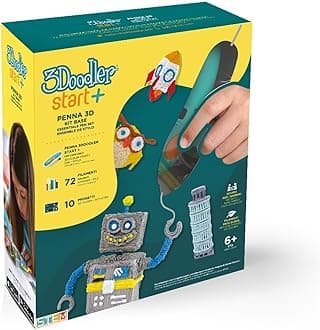 3Doodler Start+ Essentials (2023) 3D Pen Set for Kids, Easy to Use, Home Learning Art Activity Set, Educational STEM Toy for Boys & Girls Aged 6+