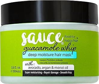 SAUCE BEAUTY Guacamole Whip Hair Mask - Deep Conditioning Hair Mask for All H...