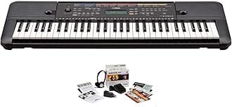 Yamaha PSR-E263 KIT, 61 Key Portable Keyboard with SK B2 Kit