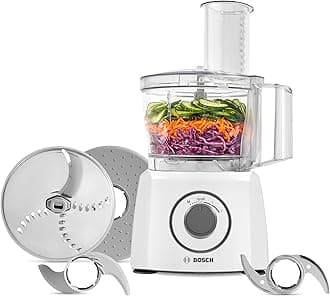 Kitchen Machine Food Processor, MultiTalent 3, 800 watt, 20 functions, multifunctional knife, SmartStorage, white MCM3100WGB Min 1 year manufacturer warranty