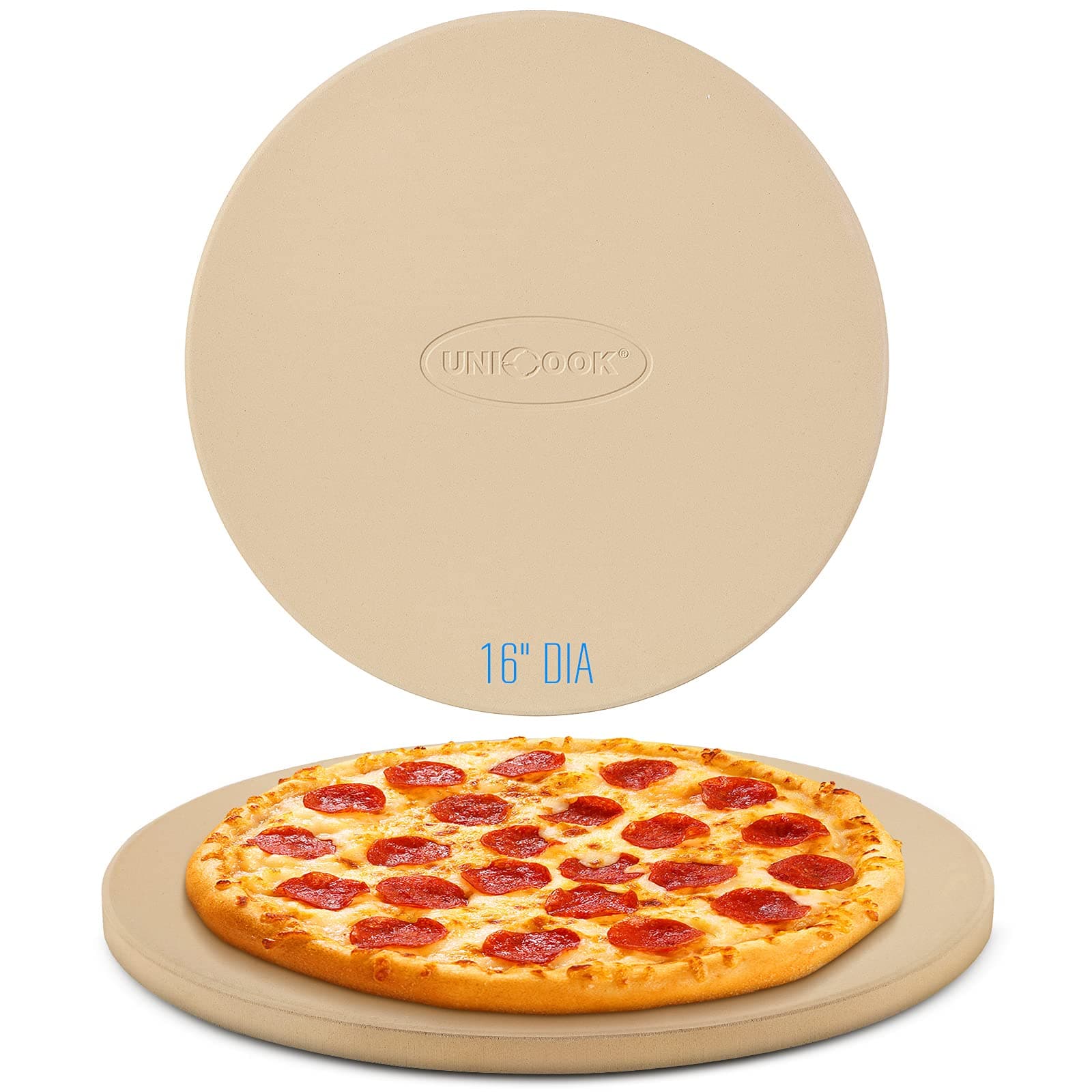 Unicook Round Pizza Stone