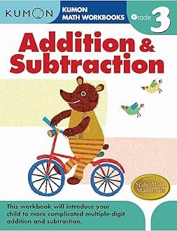 Kumon Grade 3 Addition & Subtraction (Kumon Math Workbooks)
