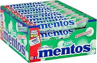 Soft Mints - Crisp Outer Shell and Soft Centre - Spearmint Flavour - 40 Rolls