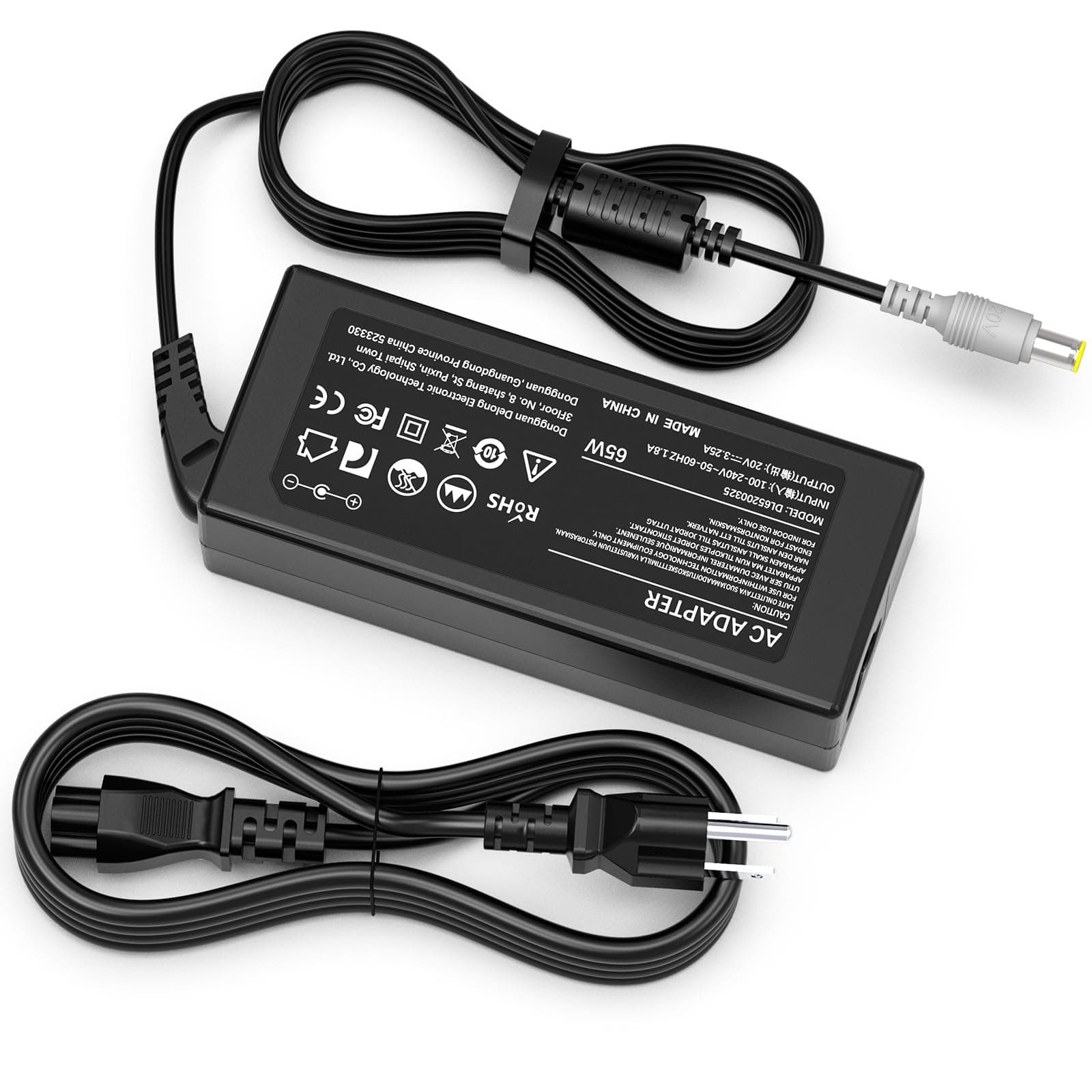 Laptop Charger Compatible with Lenovo Thinkpad E430 E520 E530 E535 E545; T400 T410 T420 T420s T520 T530 T61; SL500 SL510 X120e X130e X131e X140e X200 X230 X201 X220 X230t X300 AC Adapter