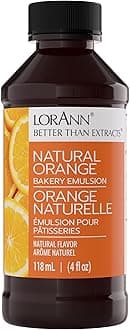 Orange Bakery Emulsion, 4 ounce bottle