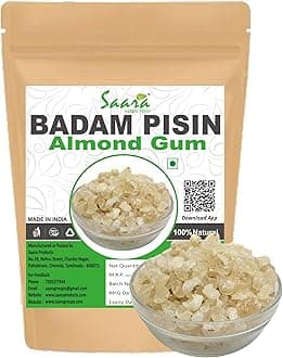 HERBAL FRESH Badam Pisin, 50g, Almond Gum, Badam Gonth, Badam Resin, Gonth, 50g