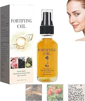 Castor Oil Black Seed Oil Rosehip Oil Face Serum - Lilinas Castor Oil Black Seed Oil Rosehip,Organic Natural Face Oil Anti-Aging Serum Natural Skincare - Nourishing - Makes Skin Behave (1 Pcs)