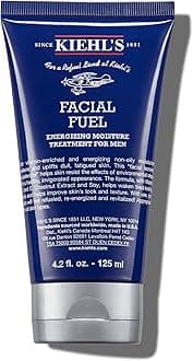 Facial Fuel Moisturizer, Men's Face Cream, with Vitamin C and Caffeine that Contain Antioxidants to Help Energize and Reduce Dullness, Non-Greasy, Paraben-free, Sulfate-free