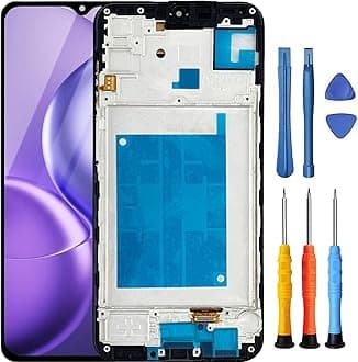 For Samsung Galaxy A15 Display for Samsung A15 Display with Frame SM-A155F SM-A156F SM-A156F/DS Repair Digitizer Touchscreen Assembly with Tools