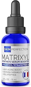 Matrixyl Synthe 6 Palmitoyl Tetrapeptide 38 DIY Anti-Aging Serum Youth Boost Wrinkle Filler Crow's Feet Laugh Lines on Forehead S-6 6000 Skin Perfection .5 oz, 300 drops