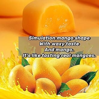 Noble Createaprototype Peelable Gummies, Mango 4d Gummies, 50% Juice Content Gummy Candy，Hand Peeled Candy， Resealable 7.62 Bag (Pack of 3)