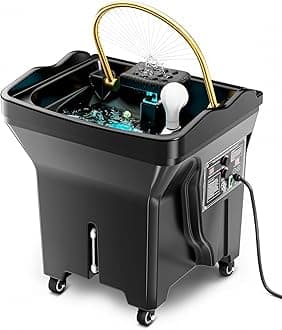 Head Spa Equipment with 60L Water Storage Tank, Waterfall Equipment, Head spa and Light Therapy Available