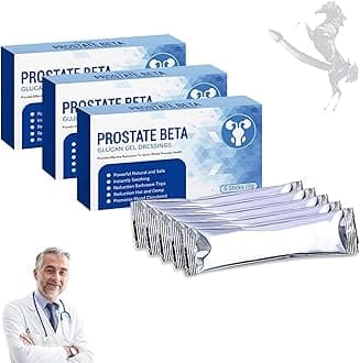 Royalprestige Prostate Beta Glucan Gel Dressings, See Results in 7 Days (3 Box)