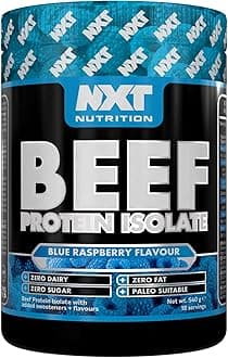 NXT Beef Protein Isolate Blue Raspberry 540G 18 Servings
