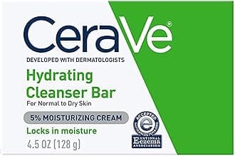 CeraVe Hydrating Cleansing Bar 4.5 oz (Pack of 6)
