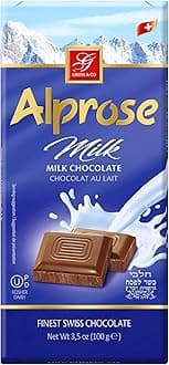 Alprose Swiss Chocolate Bar Milk, 3.5 oz