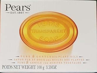 Pure and Gentle with Glycerin and Naturals Oils - Amber for Unisex - 3.5 oz Bar Soap