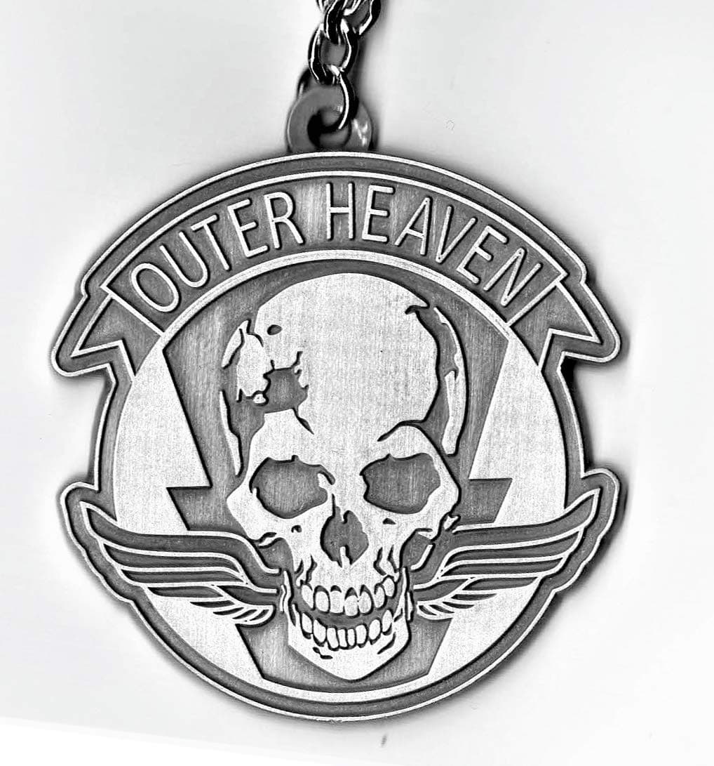 ZanzibarLandMETAL GEAR SOLID OUTER HEAVEN KEYCHAIN