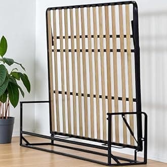 Murphy Bed – Space Saving Wall Bed, Fold Down Hideaway Bed for Guest Room, Home Office or Small Bedroom, Easy Assembly