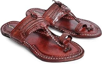 Royal Khwaab Kolhapuri Chappal for Men| Kolhapuri Slippers for Men| kolapuri chapal Men| Leather Slippers for Men| Leather Chappal for Men-AB-Parent A13