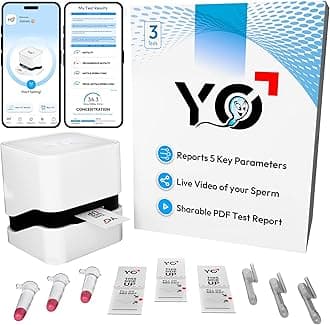 Home Sperm Test | #1 FDA Cleared Home Semen Analysis | Tests Sperm Concentration, Motility, Progressive Motility, and More with 97% Accuracy | No Mail-in or Lab Visit | Includes 3 Tests