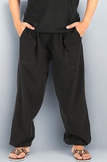 Men Casual Lounge Jogging Workout Yoga Pants Elastic Waist Drawstring