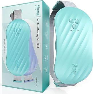 Slimpal Portable Heating Pad, Electric Cordless Heat Pad Gifts for Girl Women Her Wife, Aqua S2