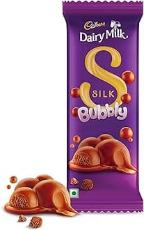 Dairy Milk Silk Bubbly Chocolate Bar, 112 g