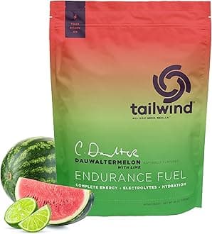 Endurance Fuel, Sports Drink Powder Mix with Electrolytes, Non-GMO, Free of Soy, Dairy, and Gluten, Vegan-Friendly, Dauwaltermelon, 50 Servings