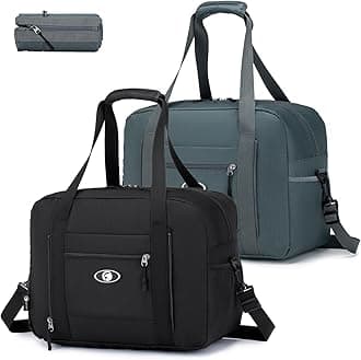 SPAHER for Ryanair Cabin Bags 40x30x20 Underseat Wizzair Carry on Hand Luggage Foldable Travel Duffel Bag 25L Holdall Tote for Women Men for Travel Overnight Hospital Weekend