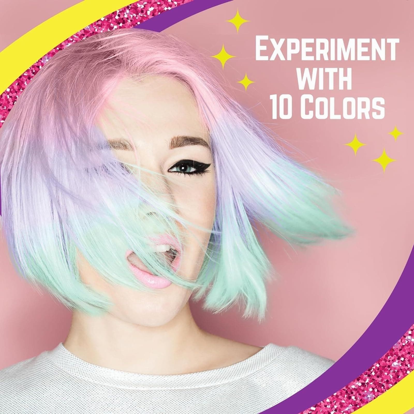 10 Hair chalks for Kids
